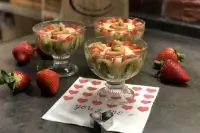 Ванильный крем-десерт с секретом.