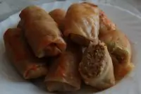 Голубцы со сметаной