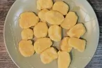 Ленивые вареники с тыквой