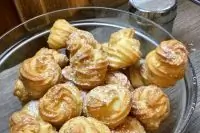 Заварные пирожные с заварным кремом