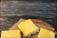 Полента с пармезаном и творогом