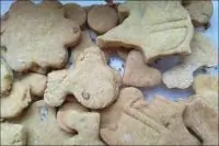 Соленое печенье с семенами льна