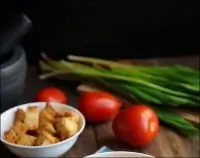 Гаспачо с болгарским перцем и авокадо