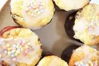 Кулич-кекс с творогом и апельсиновой цедрой