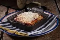 Баклажаны пармиджано с моцареллой