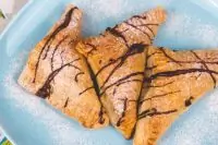 Круассаны с нутеллой и шоколадом