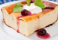 Творожная запеканка с медом