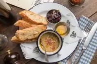 Паштет из куриной печени с трюфельным медом