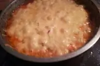 Шарики из фарша под сырной корочкой