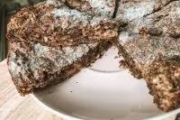 Яблочно-ореховый пирог