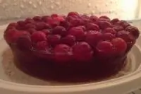 Яблочное желе с чаем и цельной клюквой