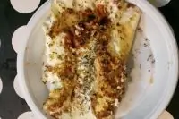 Белковый омлет на сковороде