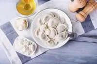 Вареники с творогом и медом