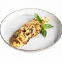 Омлет с пореем