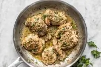 Куриные бедра на сковороде