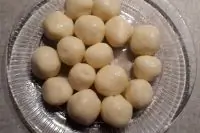 Галушки из кукурузной муки