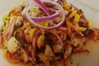 Грибной салат в маринаде