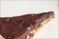 Тарт со сгущенкой, арахисом и шоколадом