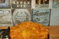 Янтарный яблочный пирог