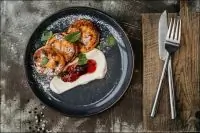 Сырники с джемом