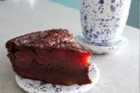 Рисовое клафути с вишней