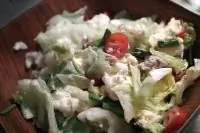 Мазаные яйца с овощами