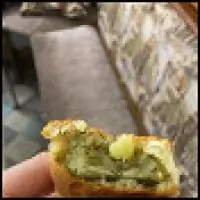 Пирожки с луком и яйцом