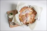 Яблочный пирог на растительном спреде