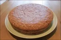 Лимонно-банановый пирог с манкой