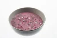 Свекольник с кокосовым молоком и авокадо