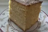 Торт песочный без сливочного масла