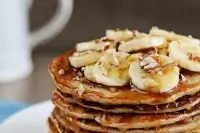 Банановые панкейки на оливковом масле