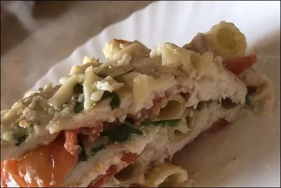 Куриная грудка с греческим йогуртом и помидорами