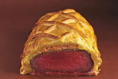 Говядина в тесте с фуа-гра