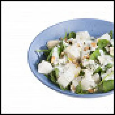 Салат с дыней и голубым сыром