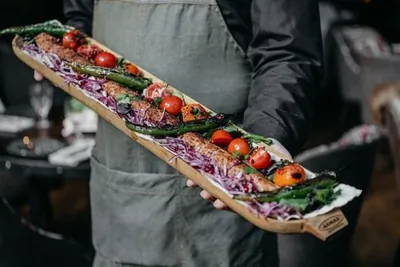 Метровый люля из курицы