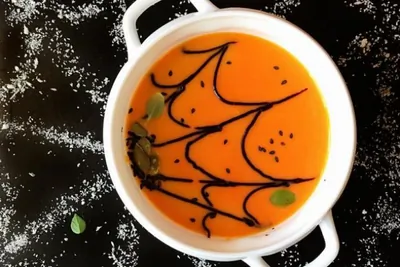 Тыквенный суп с мадерой