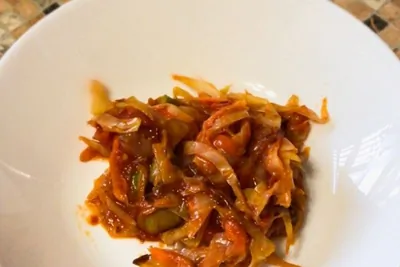 Овощное рагу с кабачками