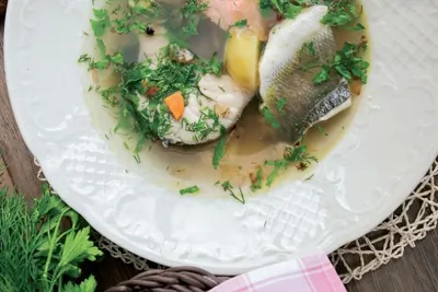 Уха с водкой