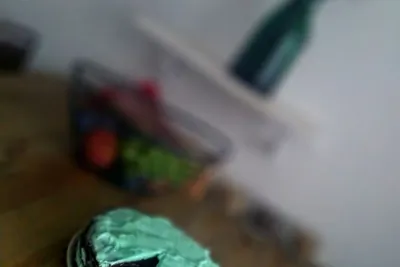 Шоколадный торт с мятным кремом