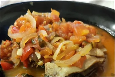 Чахохбили с красным вином