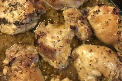 Запеченые куриные бедрышки