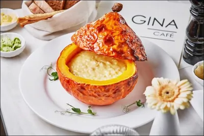 Ризотто с тыквой и пармезаном