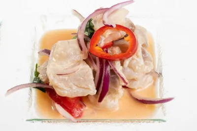 Классическое севиче с «молоком тигра»