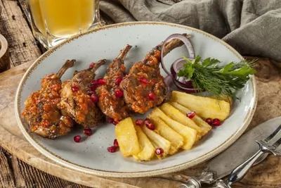 Корейка барашка в аджике