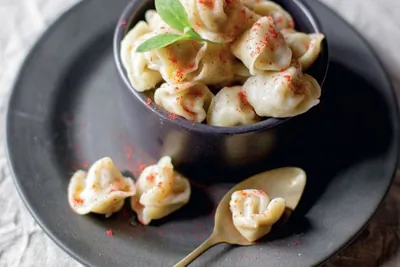 Пельмени с мясом кролика