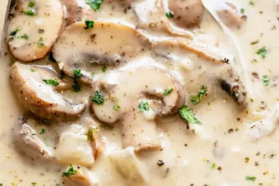 Грибной соус с портвейном