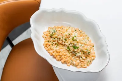 Ньокки из манки с креветками