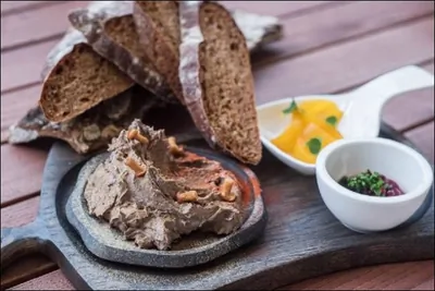 Куриный паштет с овощами