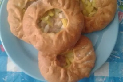 Курники с картофелем